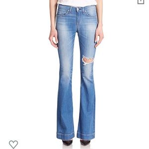 Rag and Bone High Rise Bell jeans